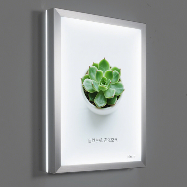 防水灯片灯箱配钢化玻璃：抗雨耐晒适配户外，点亮城市夜间经济亮丽风景线